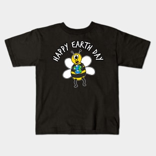 Earth Day Bee Kids T-Shirt